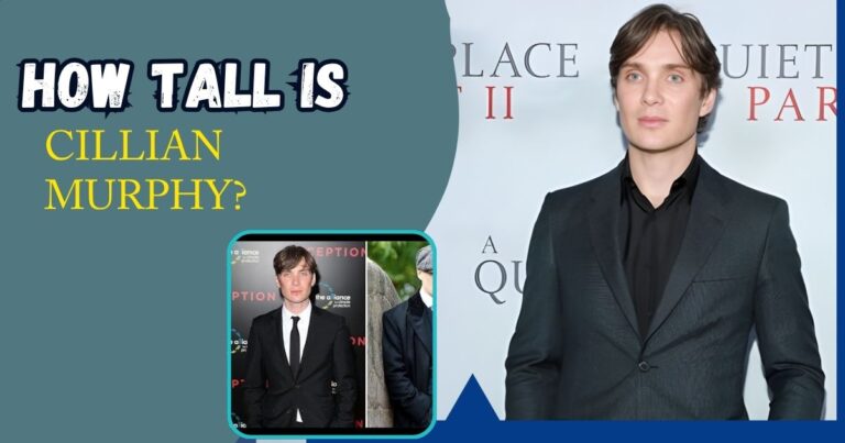 How Tall Is Cillian Murphy?
